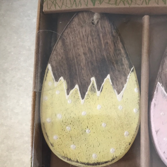 NWT Primitive 6’ Easter Egg Garland Wood - Picture 2 of 5